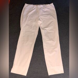 NWOT women’s SEDUCTIVE pants Sabrina white pants. Size 12 w/ 26” inseam